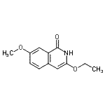 CAS#: 342894-34-2， 3-Ethoxy-7-Methoxy-1(2H)-Isoquinolinone