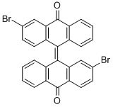 CAS#: 34316-54-6， (10Z)-3-Bromo-10-(2-Bromo-10-Oxoanthracen-9-Ylidene)Anthracen-9-One