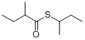 CAS#: 34322-08-2， S-Butan-2-Yl 2-Methylbutanethioate