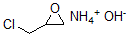 CAS#: 34323-39-2， Azanium 2-(Chloromethyl)Oxirane Hydroxide