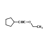 CAS#: 343269-39-6， (Ethoxyethynyl)Cyclopentane