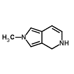 CAS#: 343269-87-4， 2-Methyl-4,5-Dihydro-2H-Pyrrolo[3,4-c]Pyridine