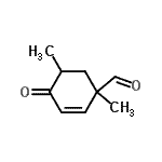 CAS#: 343270-49-5， 1,5-Dimethyl-4-Oxo-2-Cyclohexene-1-Carbaldehyde