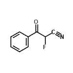 structure of CAS# 343271-85-2, 2-Fluoro-3-Oxo-3-Phenylpropanenitrile