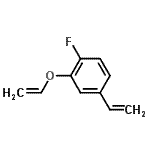 CAS#: 343305-31-7， 1-Fluoro-4-Vinyl-2-(Vinyloxy)Benzene