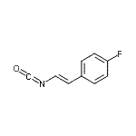 CAS#: 343336-01-6， 1-Fluoro-4-[(E)-2-Isocyanatovinyl]Benzene