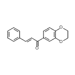 CAS#: 343609-17-6， (2E)-1-(2,3-Dihydro-1,4-Benzodioxin-6-Yl)-3-Phenyl-2-Propen-1-One