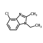 CAS#: 34373-79-0， 4-Chloro-1-Ethyl-2-Methyl-1H-Benzimidazole