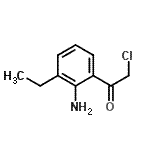 CAS#: 343791-43-5， 1-(2-Amino-3-Ethylphenyl)-2-Chloroethanone