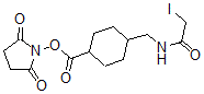 CAS#: 343803-27-0， 4-(Iodoacetamidomethyl)Cyclohexanecarboxylic Acid 2,5-Dioxo-1-Pyrrolidinyl Ester