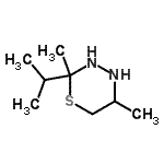 CAS#: 343864-67-5， 2-Isopropyl-2,5-Dimethyl-1,3,4-Thiadiazinane