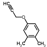 CAS#: 343924-23-2， 1,2-Dimethyl-4-(2-Propyn-1-Yloxy)Benzene
