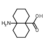 CAS#: 343945-37-9， 8A-Aminooctahydro-4A(2H)-Naphthalenecarboxylic Acid