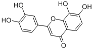 structure of CAS# 3440-24-2, 3',4',7,8-Tetrahydroxyflavone;2-(3,4-Dihydroxyphenyl)-7,8-Dihydroxy-Chromen-4-One;2-(3,4-Dihydroxyphenyl)-7,8-Dihydroxy-4-Chromenone;2-(3,4-Dihydroxyphenyl)-7,8-Dihydroxy-Chromone