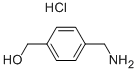 structure of CAS# 34403-46-8, (4-Aminomethyl)Benzyl Alcohol Hydrochloride;(4-Aminomethyl)Benzyl Alcohol Hcl/(4-(Aminomethyl)Phenyl)Methanol Hydrochloride;(4-Aminomethyl-Phenyl)-Methanol Hydrochloride;(4-Aminomethyl)Benzyl Alcohol Hydrochloride