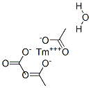 structure of CAS# 34431-47-5, Thulium(III) Acetate Hydrate;Thulium(III)Acetatetetrahydrate(99.9%-Tm)(Reo);THULIUM (III) ACETATE TETRAHYDRATE;THULIUM ACETATE TETRAHYDRATE
