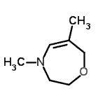 CAS#: 344324-16-9， 4,6-Dimethyl-2,3,4,7-Tetrahydro-1,4-Oxazepine