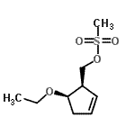 CAS#: 344327-57-7， [(1R,5R)-5-Ethoxy-2-Cyclopenten-1-Yl]Methyl Methanesulfonate