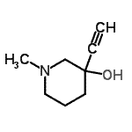 CAS#: 344353-42-0， 3-Ethynyl-1-Methyl-3-Piperidinol