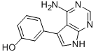 CAS#: 344359-60-0， 3-(4-Amino-7H-Pyrrolo[2,3-d]Pyrimidin-5-Yl)Phenol