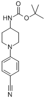 CAS#: 344566-78-5， Tert-Butyl N-[1-(4-Cyanophenyl)-4-Piperidinyl] Carbamate