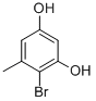 structure of CAS# 3446-04-6, 4-Bromo-5-Methylbenzene-1,3-Diol;4-Bromo-5-Methyl-Benzene-1,3-Diol;4-Bromo-5-Methyl-Resorcinol;4-06-00-05894 (Beilstein Handbook Reference)