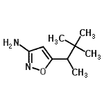 CAS#: 344748-96-5， 5-(3,3-Dimethyl-2-Butanyl)-1,2-Oxazol-3-Amine