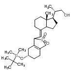 CAS#: 344798-31-8， (2S)-2-[(1R,4E,7aR)-4-{[(6S)-6-{[Dimethyl(2-Methyl-2-Propanyl)Silyl]Oxy}-2,2-Dioxido-1,3,4,5,6,7-Hexahydro-2-Benzothiophen-1-Yl]Methylene}-7A-Methyloctahydro-1H-Inden-1-Yl]-1-Propanol