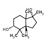 CAS#: 344942-25-2， (3aR,5R)-1,4,4,7A-Tetramethyloctahydro-1H-Indene-1,5-Diol