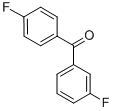 structure of CAS# 345-71-1, 3,4''-Difluorobenzophenone