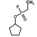 CAS 登录号：345239-06-7， 环戊基乙基氟膦酸酯