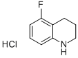 结构式 CAS# 345264-61-1, 5-氟-1,2,3,4-四氢-喹啉盐酸盐