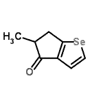 CAS#: 345306-62-9， 5-Methyl-5,6-Dihydro-4H-Cyclopenta[b]Selenophen-4-One