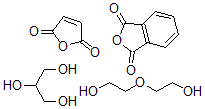 CAS#: 34540-93-7， Phthalic anhydride, polymer with maleic anhydride, glycerin and diethylene glycol