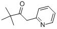 CAS#: 34552-04-0， 3,3-Dimethyl-1-Pyridin-2-Ylbutan-2-One