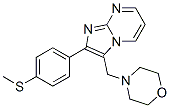 CAS#: 3458-59-1， 2-(4-Methylsulfanylphenyl)-3-(Morpholin-4-Ylmethyl)Imidazo[1,2-a]Pyrimidine