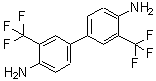 structure of CAS# 346-88-3, 3,3'-Bis(Trifluoromethyl)Benzidine;3,3'-BIS(TRIFLUOROMETHYL)-4,4'DIAMINOBIPHENYL;3,3'-Bis(Trifluoromethyl)Benzidine97%;3,3'-BIS(TRIFLUOROMETHYL)BENZIDINE