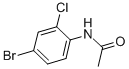 structure of CAS# 3460-23-9, 4'-Bromo-2'-Chloroacetanilide;N-(4-Bromo-2-Chloro-Phenyl)Acetamide;N-(4-Bromo-2-Chloro-Phenyl)Ethanamide;Zinc00128982