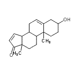 CAS#: 34603-35-5， 3-Hydroxyandrosta-5,15-Dien-17-One