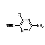 CAS#: 34617-65-7， 5-Amino-3-Chloro-Pyrazine-2-Carbonitrile