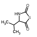 CAS#: 34653-26-4， 4-Isopropyl-1,3-Thiazolidine-2,5-Dione