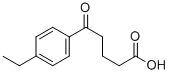 structure of CAS# 34670-04-7, 5-(4-Ethylphenyl)-5-Oxovaleric Acid;5-(4-ETHYLPHENYL)-5-OXOVALERIC ACID