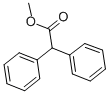 结构式 CAS# 3469-00-9, 二苯乙酸甲酯