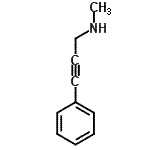 CAS#: 34706-60-0， N-Methyl-3-Phenyl-2-Propyn-1-Amine