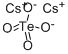 CAS 登录号：34729-54-9， 碲酸铯
