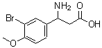 CAS#: 34840-91-0， 3-Amino-3-(3-Bromo-4-Methoxyphenyl)Propanoic Acid