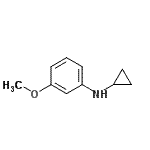 CAS#: 348579-14-6， N-Cyclopropyl-3-Methoxyaniline