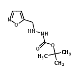 CAS#: 348628-21-7， 2-Methyl-2-Propanyl 2-(1,2-Oxazol-5-Ylmethyl)Hydrazinecarboxylate