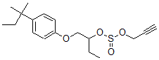 CAS#: 3489-84-7， 1-[4-(2-Methylbutan-2-Yl)Phenoxy]Butan-2-Yl Prop-2-Ynyl Sulfite