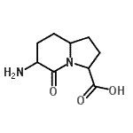 CAS#: 349101-80-0， 6-Amino-5-Oxo-2,3,6,7,8,8A-Hexahydro-1H-Indolizine-3-Carboxylic Acid